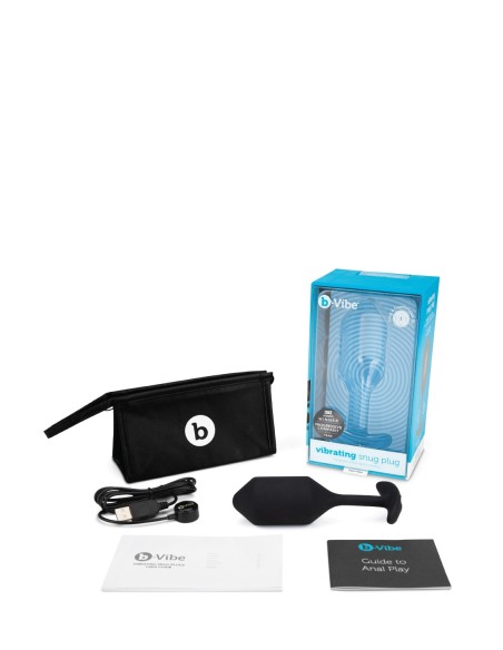 B-VIBE PLUG VIBRADOR 4 NEGRO