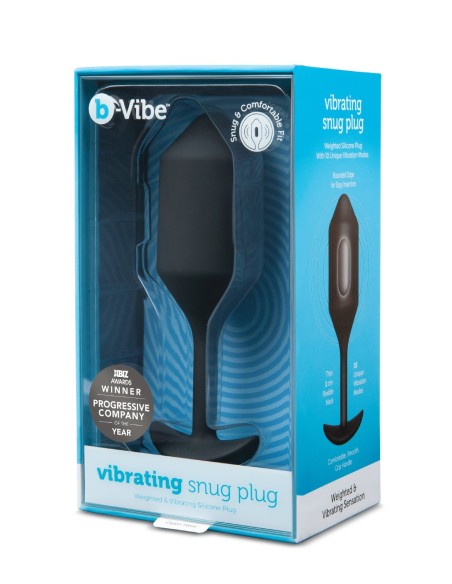 B-VIBE PLUG VIBRADOR 4 NEGRO