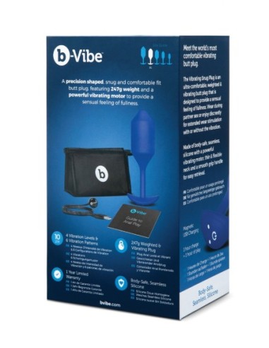 B-VIBE PLUG VIBRADOR SNUG 4 MARINO