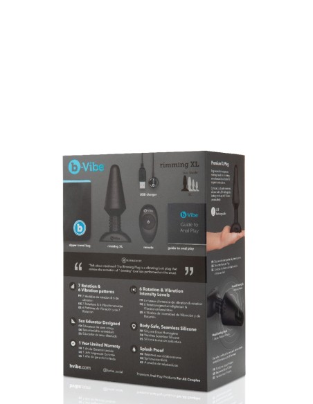 B-VIBE TAPÓN DE LLANTA XL NEGRO