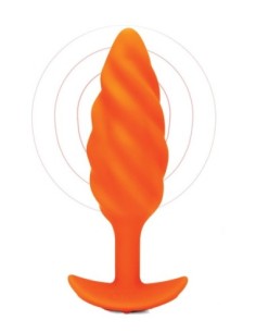 PLUG TEXTURA B-VIBE SWIRL NARANJA