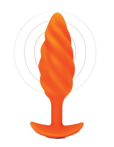 PLUG TEXTURA B-VIBE SWIRL NARANJA