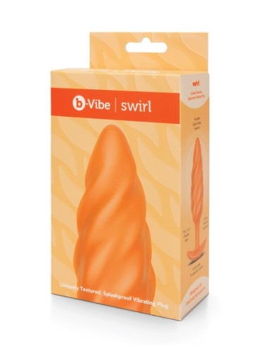 PLUG TEXTURA B-VIBE SWIRL NARANJA