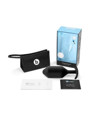 B-VIBE SNUG PLUG 6 NEGRO