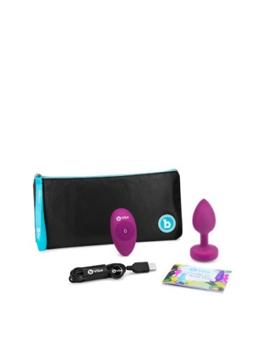 B-VIBE PLUG JOYA VIBRADOR S/M FUCSIA