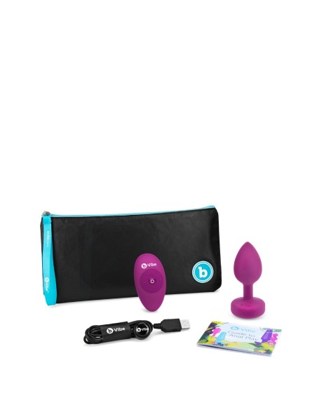 B-VIBE PLUG JOYA VIBRADOR S/M FUCSIA