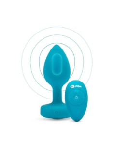 B-VIBE PLUG JOYA VIBRADOR S/M VERDE AZUL 2