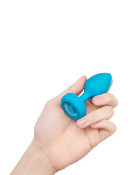 B-VIBE PLUG JOYA VIBRADOR S/M VERDE AZUL