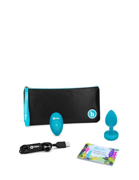 B-VIBE ENCHUFE JOYA VIBRADOR S/M VERDE AZUL