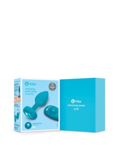 B-VIBE ENCHUFE JOYA VIBRADOR S/M VERDE AZUL
