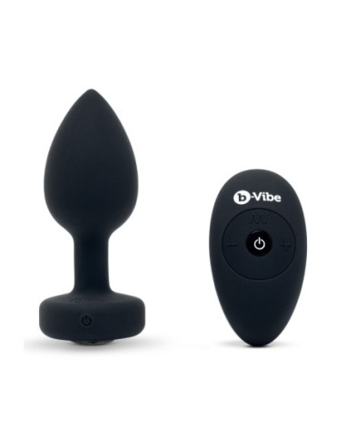 B-VIBE PLUG JOYA VIBRADOR M/L NEGRO