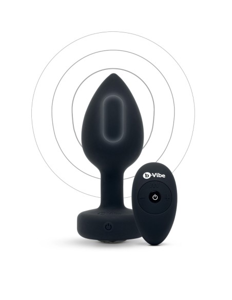 B-VIBE PLUG JOYA VIBRADOR M/L NEGRO