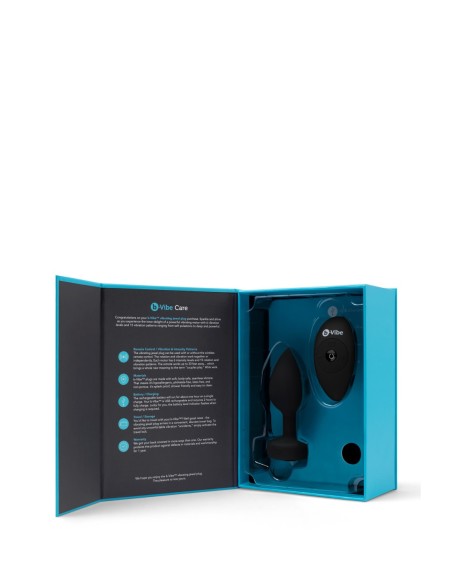 B-VIBE PLUG JOYA VIBRADOR M/L NEGRO