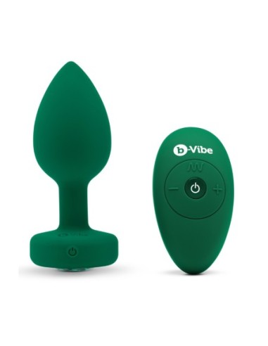 B-VIBE ENCHUFE JOYA VIBRADOR M/L VERDE ESMERALDA