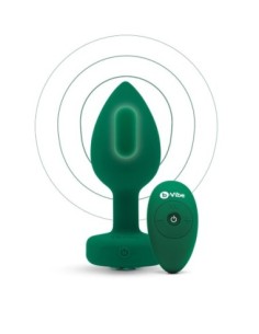 B-VIBE ENCHUFE JOYA VIBRADOR M/L VERDE ESMERALDA 2