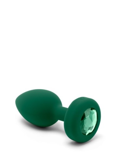 B-VIBE PLUG JOYA VIBRADOR M/L VERDE ESMERALDA