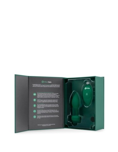 B-VIBE PLUG JOYA VIBRADOR M/L VERDE ESMERALDA