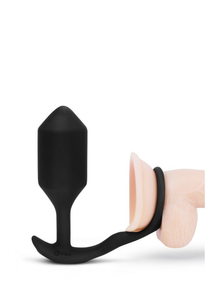 B-VIBE VIBRADOR SNUG & TUG XL NEGRO