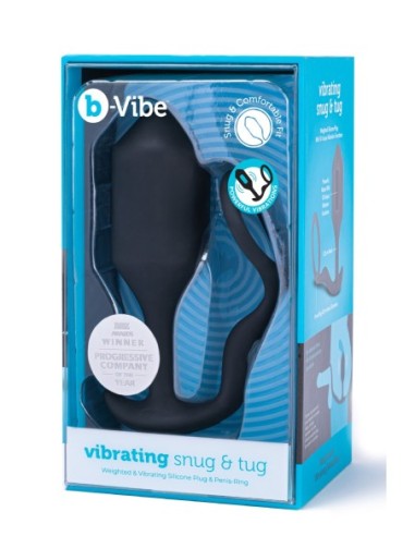 B-VIBE VIBRADOR SNUG & TUG XL NEGRO