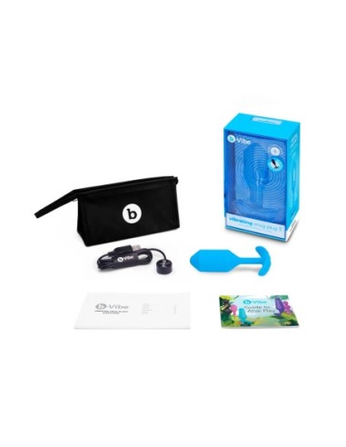 B-VIBE PLUG VIBRADOR 3 AZUL