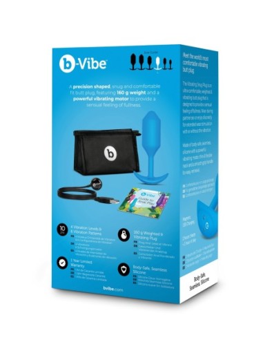 B-VIBE PLUG VIBRADOR 3 AZUL