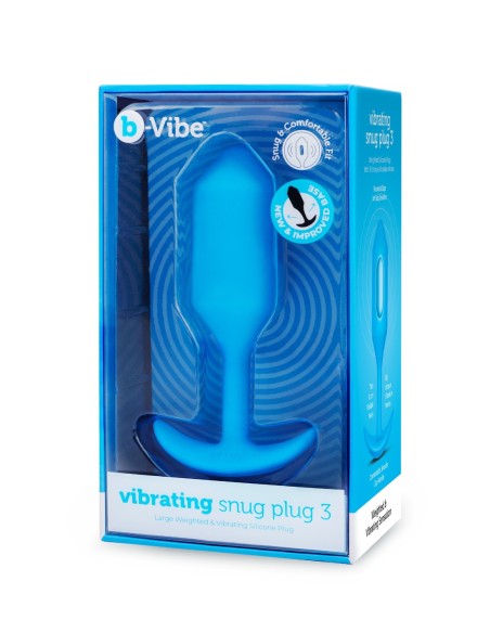 B-VIBE PLUG VIBRADOR 3 AZUL