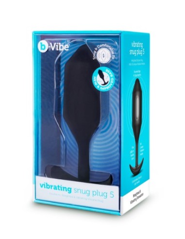 B-VIBE PLUG VIBRADOR 5 NEGRO