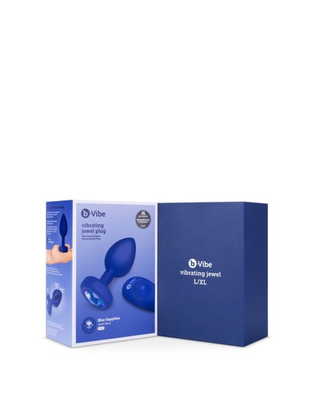 B-VIBE ENCHUFE JOYA VIBRADOR L/XL MARINO