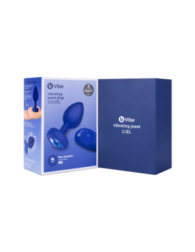 B-VIBE ENCHUFE JOYA VIBRADOR L/XL MARINO