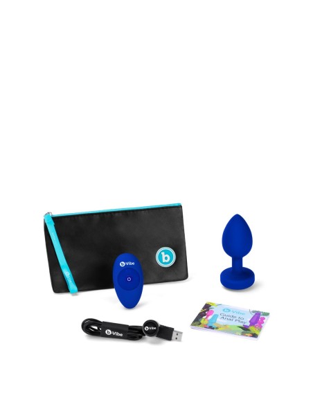 B-VIBE ENCHUFE JOYA VIBRADOR L/XL MARINO