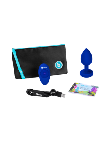 B-VIBE PLUG JOYA VIBRADOR L/XL MARINO