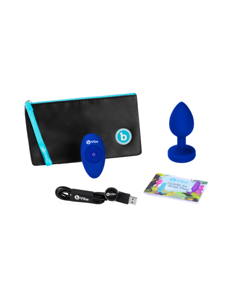 B-VIBE ENCHUFE JOYA VIBRADOR L/XL MARINO