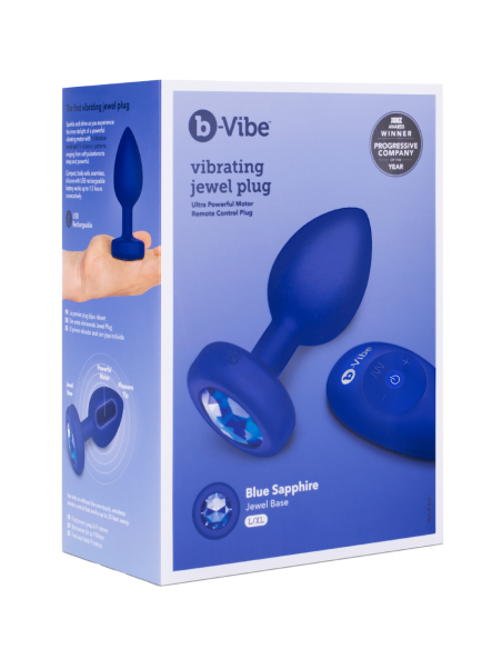 B-VIBE ENCHUFE JOYA VIBRADOR L/XL MARINO