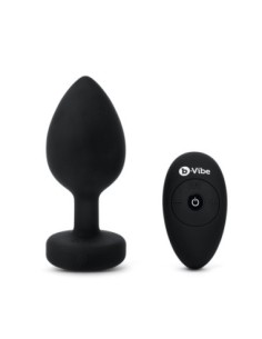 B-VIBE ENCHUFE JOYA VIBRADOR XXL NEGRO