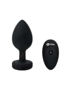 B-VIBE ENCHUFE JOYA VIBRADOR XXL NEGRO 2