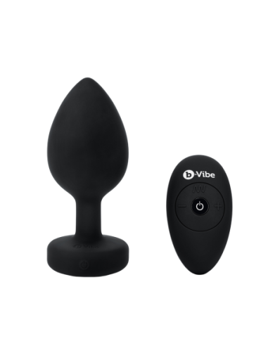 B-VIBE ENCHUFE JOYA VIBRADOR XXL NEGRO