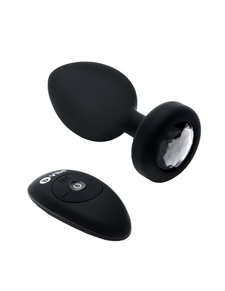 B-VIBE ENCHUFE JOYA VIBRADOR XXL NEGRO