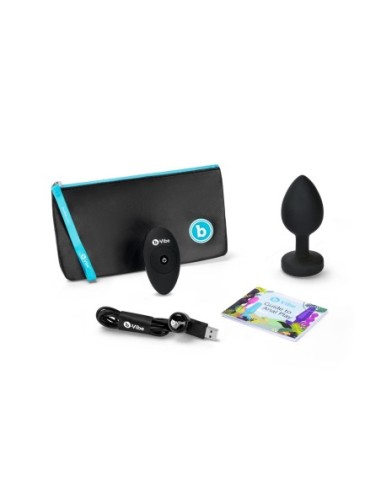 B-VIBE ENCHUFE JOYA VIBRADOR XXL NEGRO