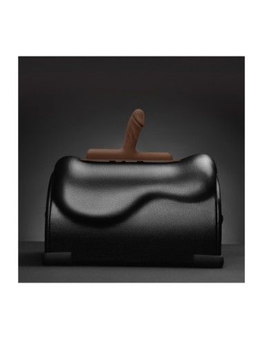 FIJACIÓN DE SILICONA COWGIRL BRONCO - CHOCOLATE