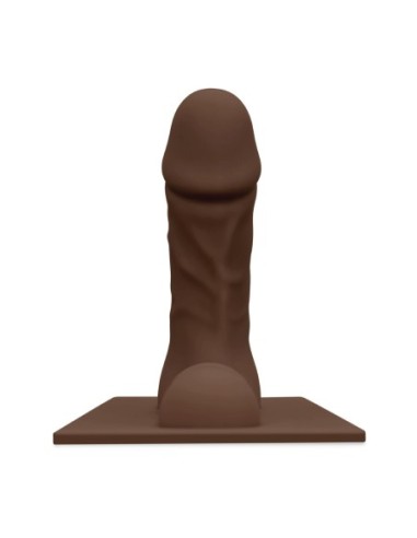 FIJACIÓN DE SILICONA COWGIRL BRONCO - CHOCOLATE