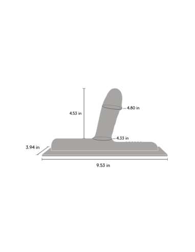 ACCESORIO DE SILICONA COWGIRL BRONCO - VAINILLA