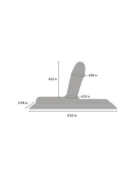 ACCESORIO DE SILICONA COWGIRL BRONCO - VAINILLA