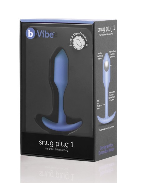 B-VIBE SNUG PLUG 1 VIOLETA