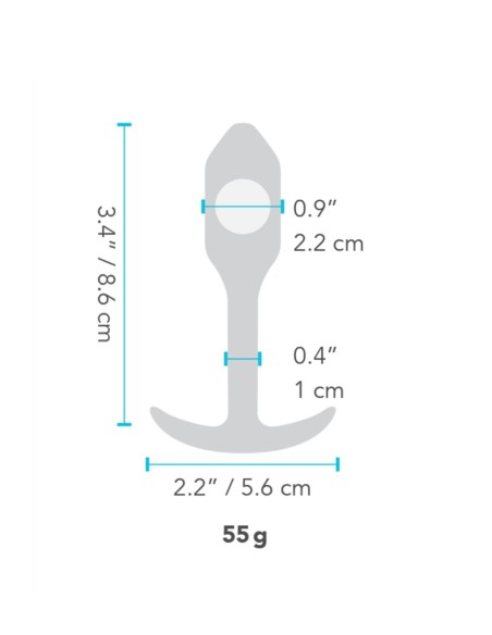 B-VIBE SNUG PLUG 1 MENTA