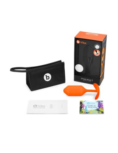 B-VIBE SNUG PLUG 3 NARANJA