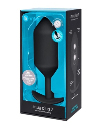 B-VIBE SNUG PLUG 7 NEGRO