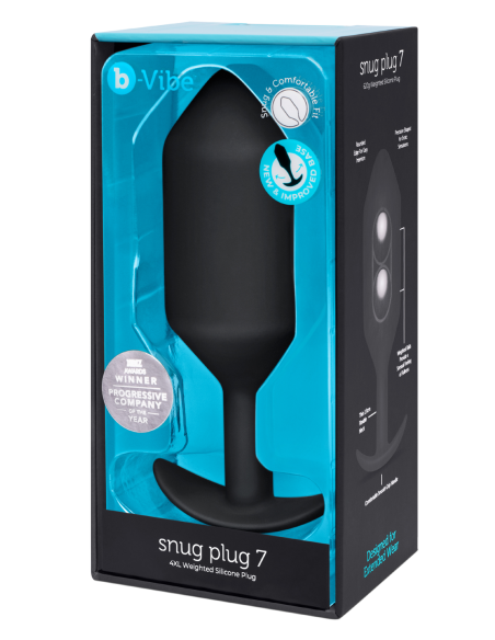 B-VIBE SNUG PLUG 7 NEGRO