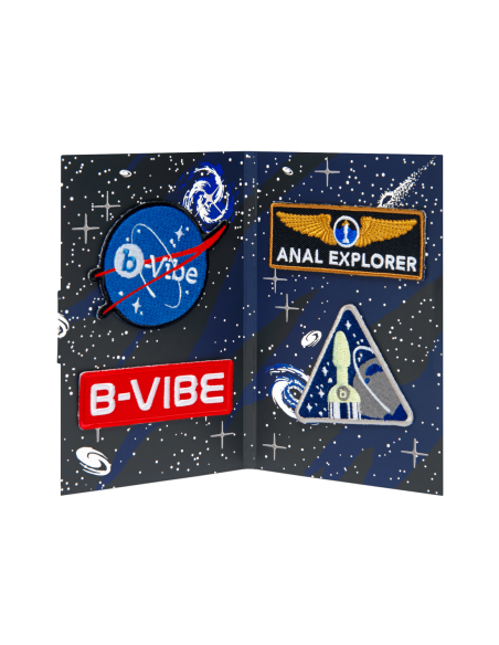 SET DE JUEGO DE QUE BRILLAN EN LA OSCURIDAD B-VIBE ASTRONAUTA