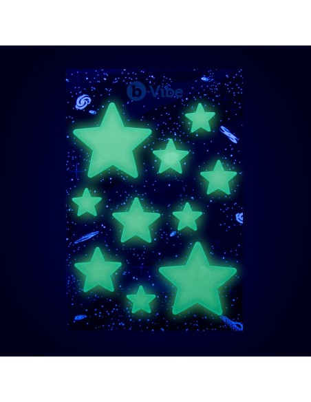 SET DE JUEGO DE QUE BRILLAN EN LA OSCURIDAD B-VIBE ASTRONAUTA