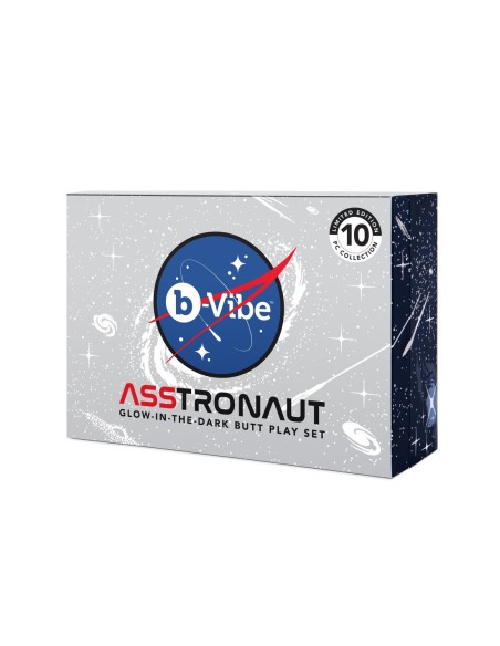 SET DE JUEGO DE QUE BRILLAN EN LA OSCURIDAD B-VIBE ASTRONAUTA